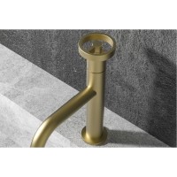 Teorema Programe one Μπαταρία Νιπτήρα soft brass 321004