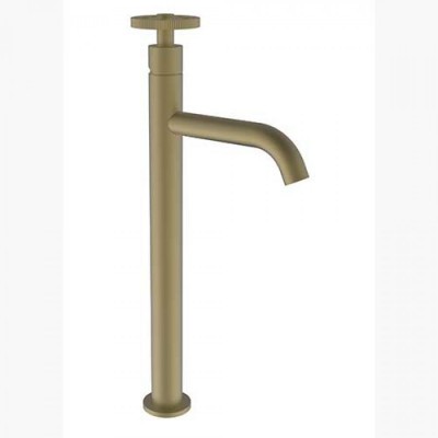 Teorema Programe One Μπαταρία Νιπτήρα Ψηλή Soft Brass 321005