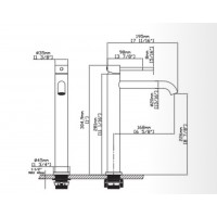 Karag Artemis Αναμεικτική Μπαταρία Νιπτήρα Ψηλή Satinato B99002-S