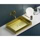 1 Karag Saturn Επικαθήμενος Νιπτήρας σετ βαλβίδα 55x38cm Oro BB9812-BG