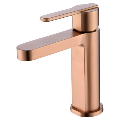 Imex Roma Αναμεικτική Μπαταρία Νιπτήρα Rose Gold Mat BDR001-1ORC