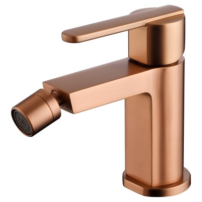 Imex Roma Αναμεικτική Μπαταρία Μπιντέ Rose Gold Mat BDR001-2ORC