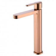 Imex Roma Αναμεικτική Μπαταρία Νιπτήρα Ψηλή Rose Gold Mat BDR001-3ORC